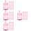 120Pièces Miniatures Roses Décoratifs Pour Bébé 7