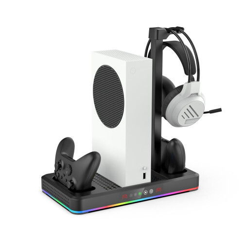 Βάση ψύξης Xbox Series X με ανεμιστήρα Turbo, τροφοδοτείται μέσω USB, αντιολισθητική – 1