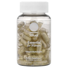 Ritual, Zásadní pro ženy, Prezentační multivitamin, Citrus, 60 veganských kapslí