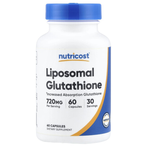 Nutricost, Glutatione Liposomiale, 60 Capsule (360 mg per Capsula)