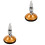 2Pièces Métalliques Pour Coupe-Verre Cercle Usage 5