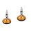 2Pièces Métalliques Pour Coupe-Verre Cercle Usage 6