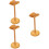 3Pièces Porte Casque Bois Pratique Pour Maison 9