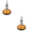2Pièces Métalliques Pour Coupe-Verre Cercle Usage 8