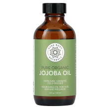 Pure Body Naturals, Aceite de Jojoba Orgánico Puro, 4 fl oz (120 ml)