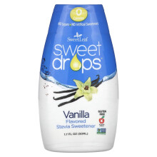 Wisdom Natural, SweetLeaf, Sweet Csepp, Vanília, 1.7 fl oz (50 ml)