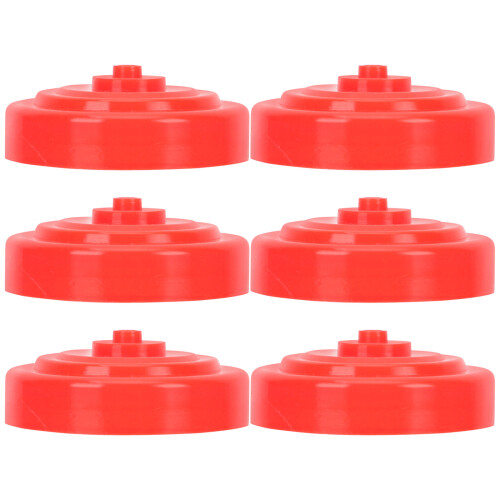 18Pièces Protège Thermomètre Cuisine Silicone Rouge Compact 2