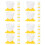 32Pcs Yellow Cartoon Egg Cups PP Egg Holders for Home and Easter Party 7