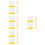 32Pcs Yellow Cartoon Egg Cups PP Egg Holders for Home and Easter Party 9