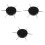 3Pièces Instruments Dotting Acier Noir Pour Création D’ongles 5
