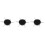 3Pièces Instruments Dotting Acier Noir Pour Création D’ongles 6