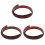 3Pièces Rampe D’entrée PVC Ajustable Rouge Sécurisée Pour Maison 4