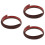 3Pièces Rampe D’entrée PVC Ajustable Rouge Sécurisée Pour Maison 8