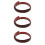 3Pièces Rampe D’entrée PVC Ajustable Rouge Sécurisée Pour Maison 10
