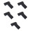 10Pièces Sangles Nylon Noir Pour Fixer Skis Snowboard Usage Durable 9