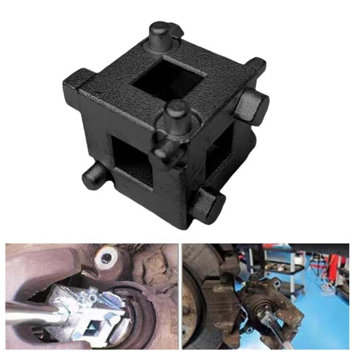 Rear Disc Brake Caliper Piston Rewind/Wind Back Cube Tool 3/8" Drive Tool ` εп R5Z1 2