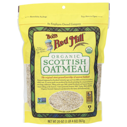 Bob's Red Mill, Οργανικό Σκωτσέζικη Ούρτα, 20 oz (567 g)