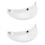 2Pièces Visier Protection Casque Pièce Usage Extérieur 6