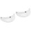 2Pièces Visier Protection Casque Pièce Usage Extérieur 7