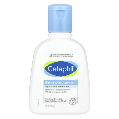 Cetaphil Cetaphil, Εύθραυστο Δερματικό Καθαριστικό, 4 fl oz (118 ml)