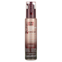 Giovanni, 2chic, Ultra Sleek Leave-In Conditionering & Stylingelixir, För alla hårtyper, Brasilisk Keratin + Marockansk Arganolja, 4 fl oz (118 ml)