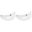2Pièces Visier Protection Casque Pièce Usage Extérieur 9