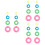 24Pièces Makers Pompom Fluff Ball 4 Tailles Pour Faciles 7