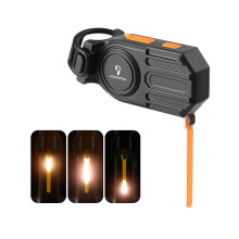 Fahrrad-Rücklicht USB 300 mAh 74x70x35mm Rot/Grün