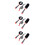 9Pièces Brosses Nettoyage Rouge Et 8
