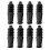 40Pièces Gaine De Câble Caoutchouc Noir Protection Durable 3