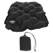 4Pièces Coussin Siège Gonflable Tpu Noir Étanche Pour Plein Air