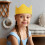 5Pièces Bonnet Tricot Bébé Épais Confortable Hiver 4