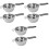 6Pièces Casseroles Acier Inoxydable Beurre Fromage 4