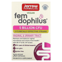 Jarrow Formulas, Vegan Fem Dofyylus, 5 miljardia CFU, 30 kasvis kapselia