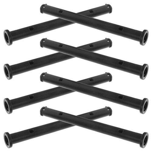 24Pièces Goupilles Nylon Universelles Couvercles Maison Noir