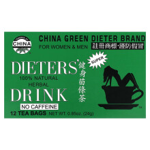 Uncle Lee's Tea, Diëten 100% Natuurlijke Kruidendrank, Geen Koffie, 12 Theezakjes, 0,85 oz (24 g)