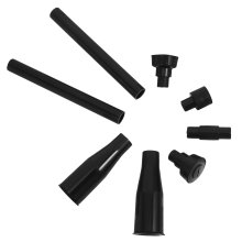 32Pcs Black Plastic Nozzle Kit for Fountain Pond Garden Fish Tanks