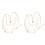 2St Gouden Ketting Layered Sieraden Accessoire 2