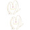 2St Gouden Ketting Layered Sieraden Accessoire 7