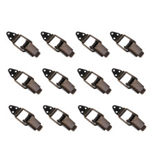 24 Pcs Lock Bags Iron Door Latch