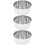 3Ensembles Tamis Classage Bijoux Perles Empilables En Acier 9