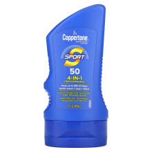 Coppertone, Sport, Solcreme, 4-i-1 Performance, SPF 50, 3 fl oz (89 ml)