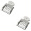 10Pièces Outils Apiculture Acier Durable Argent 6