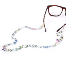 3Pcs Durable Aluminum Eyeglass Chain Nonslip Holder Multicolor