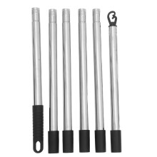 2Sets Outdoor Clothesline Kit Heavy Duty Adjustable Washing Line Poles
