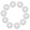 30Pcs Premium White Silicone Gaskets for Pressure Cooker Float Valves 1