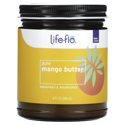 Life-flo, Ren Mangobutter, 9 fl oz (266 ml)