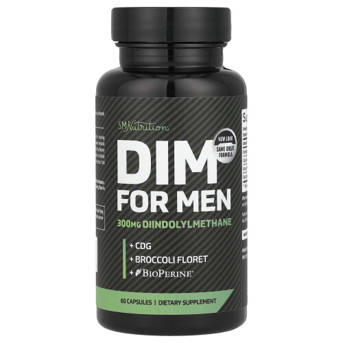 SMNutrition, DIM A férfiaknak, 300 mg, 60 kapszula