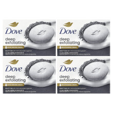 Dove, Mélytisztító Szépségbar, Szénhidrogénpor & Glicerin, 4 Bar, 3,75 oz (106 g) Mindegyik