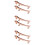 6Pièces Repose Baguettes Zinc Alliage Support Couverts 10